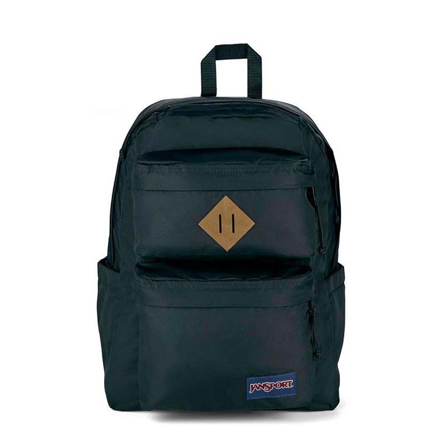 Sac à Dos Scolaire JanSport Double Break Noir | BMQ-47616868